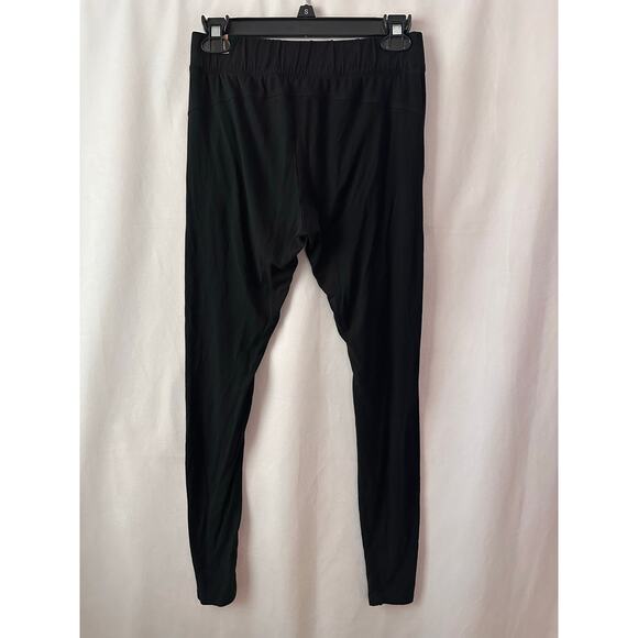 Lunya Restore Soft Modal Pocket Leggings Black Stretchy Comfy Lounge Black - Picture 4 of 5